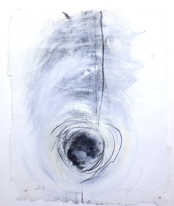 1999 | acrylic / charcoal / artist-made paper | $500.00